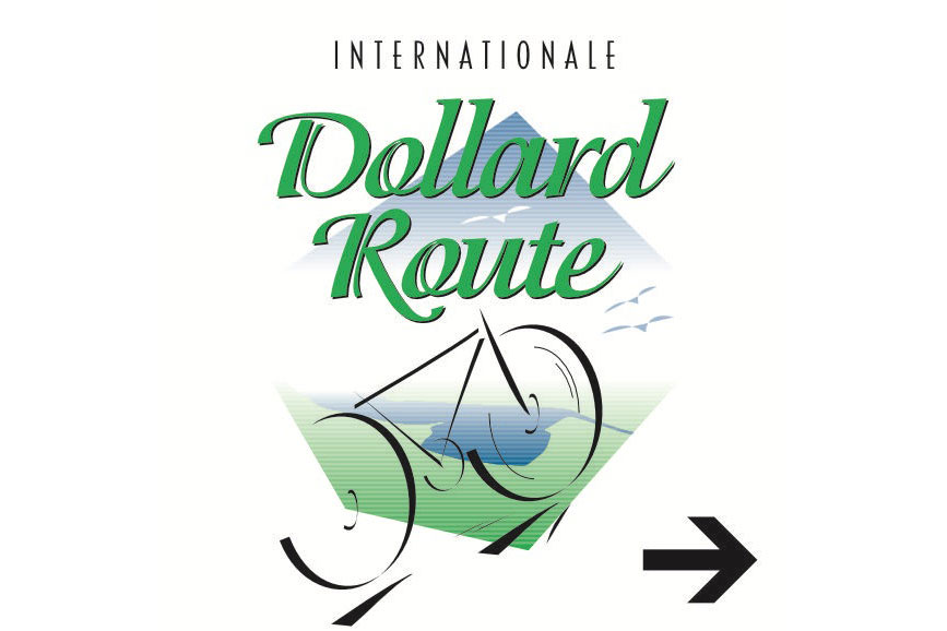 Schild Dollard Route